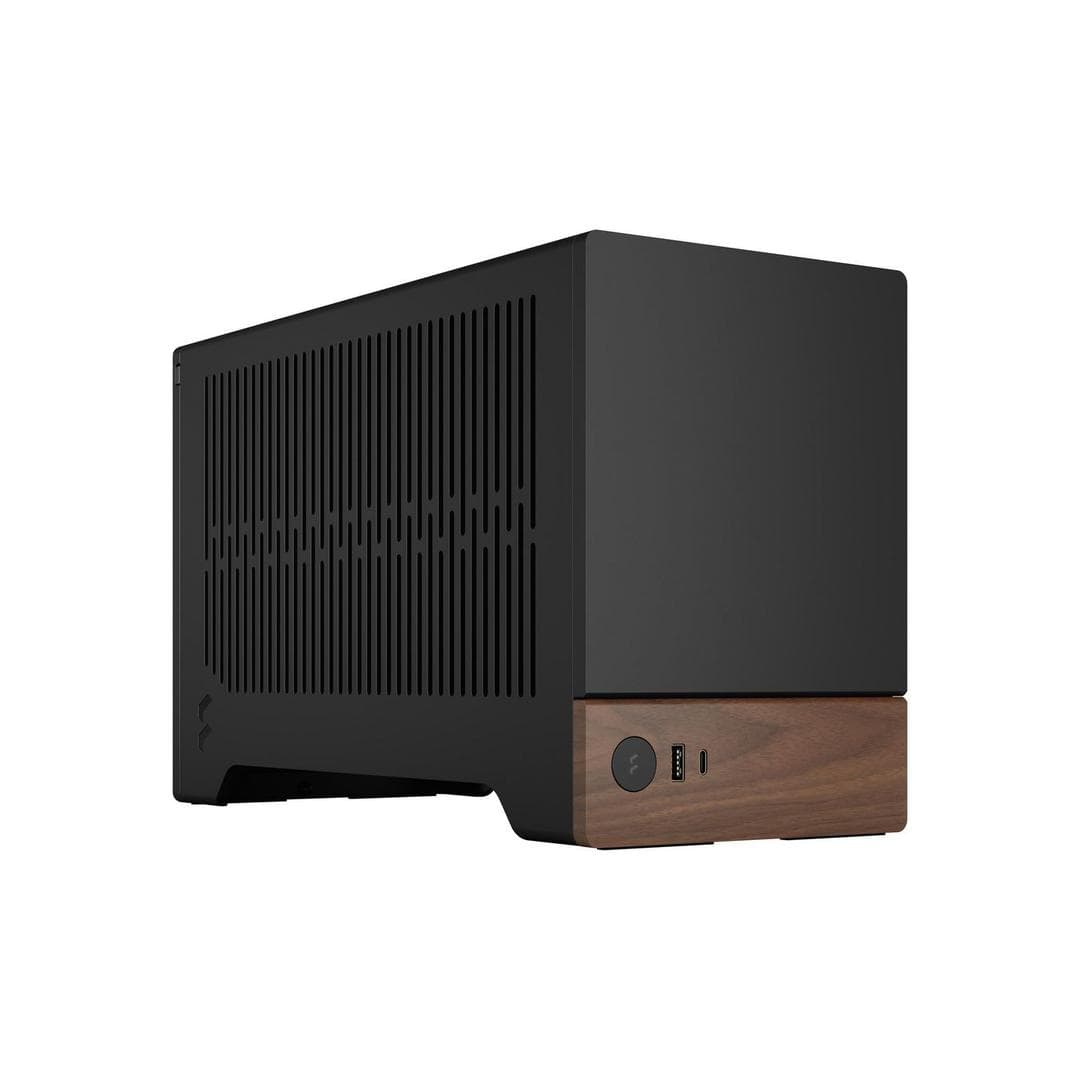 FRACTAL DESIGN - Fractal Terra Graphite Mini Tower mITX, 1x 120 mm fan, Aluminum