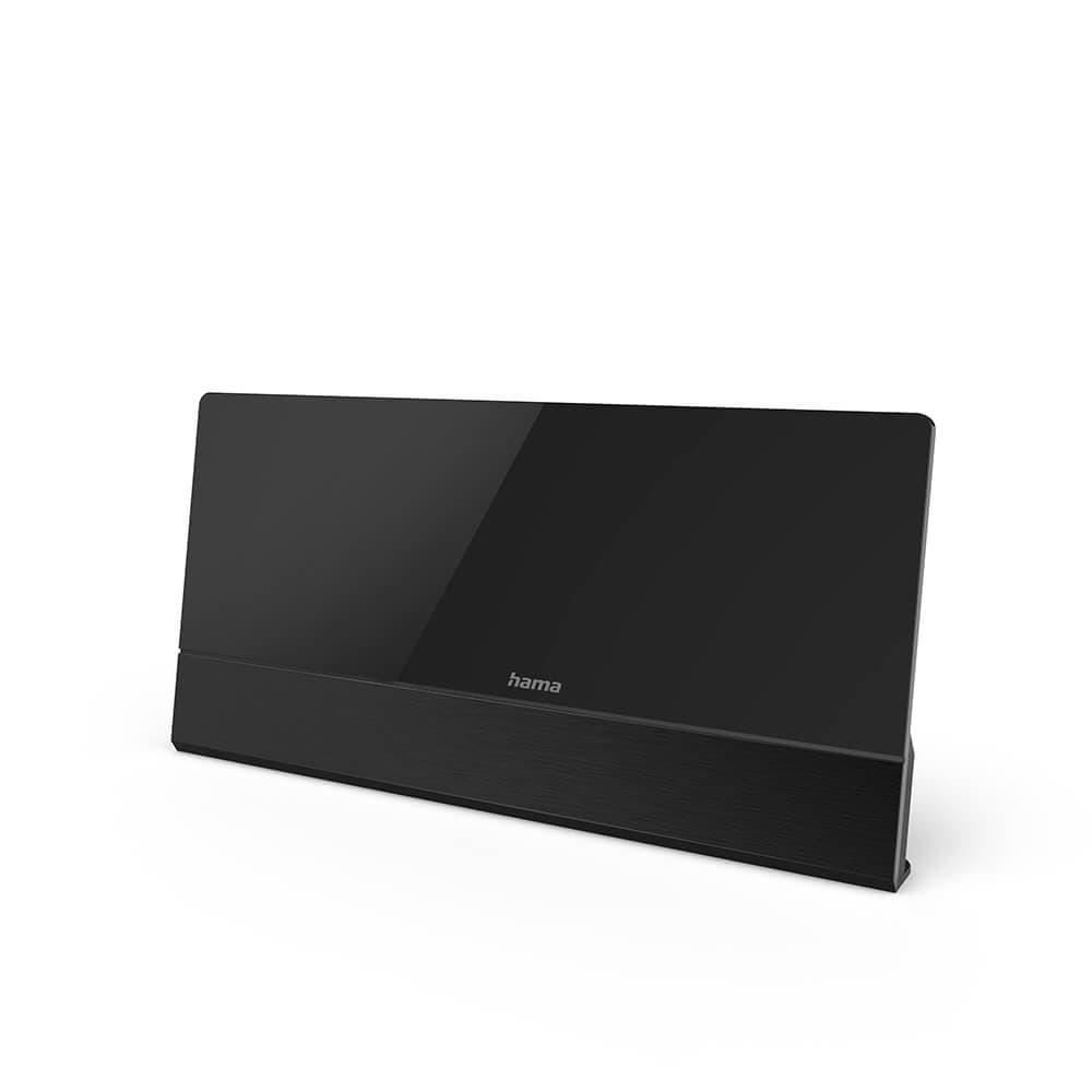 HAMA - Indoor Antenna Pro 55 DAB+/DAB/DVB-T2/FM Flat Black