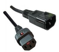 DIGITUS - DCI strøm C13/C14 låsbar C13 2 m C13 - C14 | IEC lock