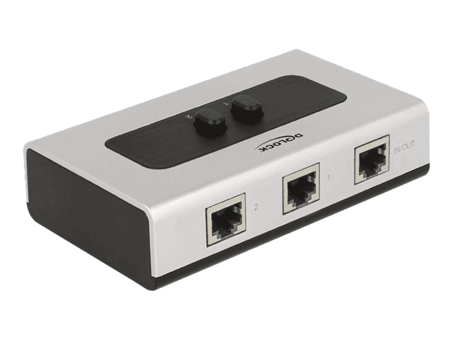 DELOCK - RJ45 Switch 2>1 + 1>2 Bidirc.