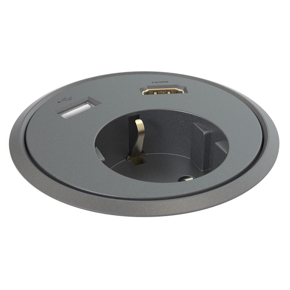 FORMING FUNCTION - Powerdot 1 Power 1 HDMI 1 USB-A Port, Black