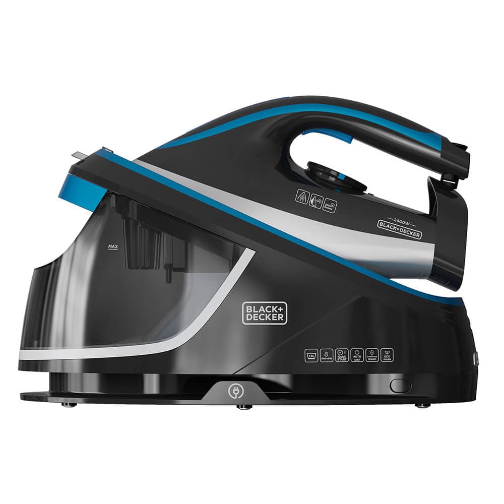 BLACK&DECKER - Steam Station 1.5L Black