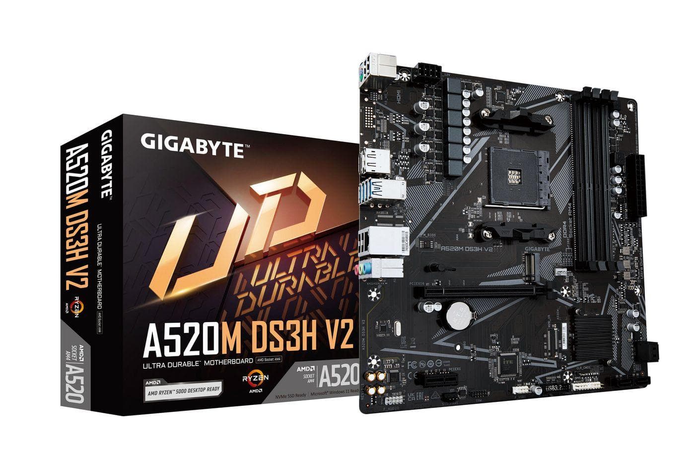 GIGABYTE - (Rev. 1.0) Socket Am4 Micro