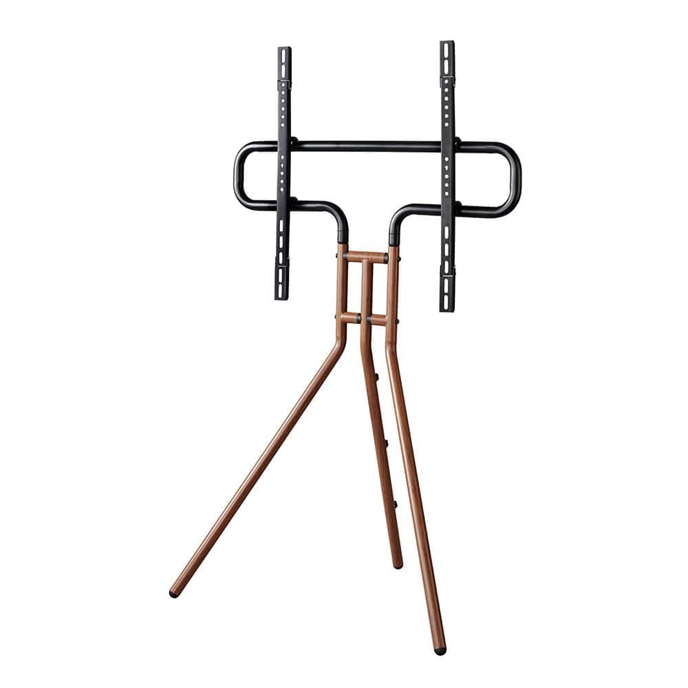 HAMA - TV-stand Design up to 75" Walnut Wood look