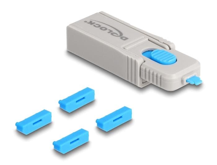DELOCK - DisplayPort Blocker for DisplayPort female ports 4 pieces