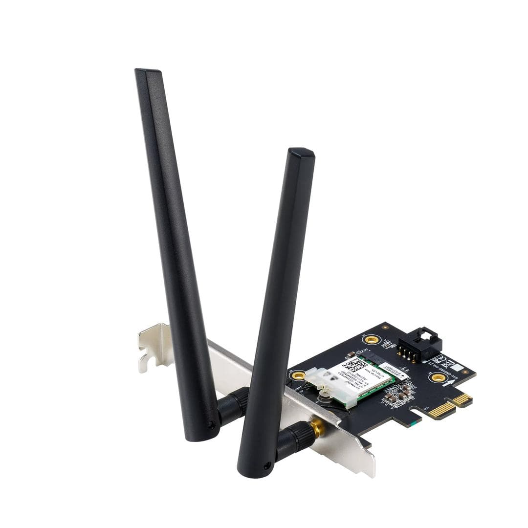 ASUS - PCE-AXE5400 Nettverkskort AXE5400, PCIe dual band, WiFi 6E