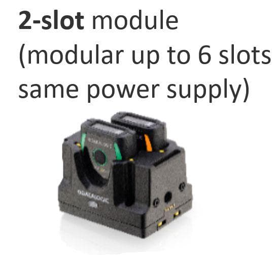 DATALOGIC - CHARGING STATION 2-SLOT MODULE (MODULAR -UP TO 3 MODULES) CABL