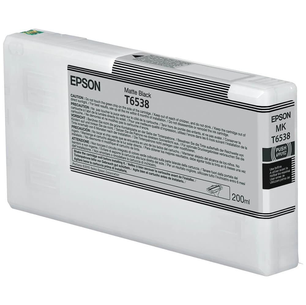 EPSON - T6538 ink cartridge matte black standard capacity 200ml