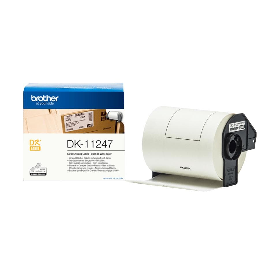 BROTHER - Consign.labels 103x164 white paper (180)