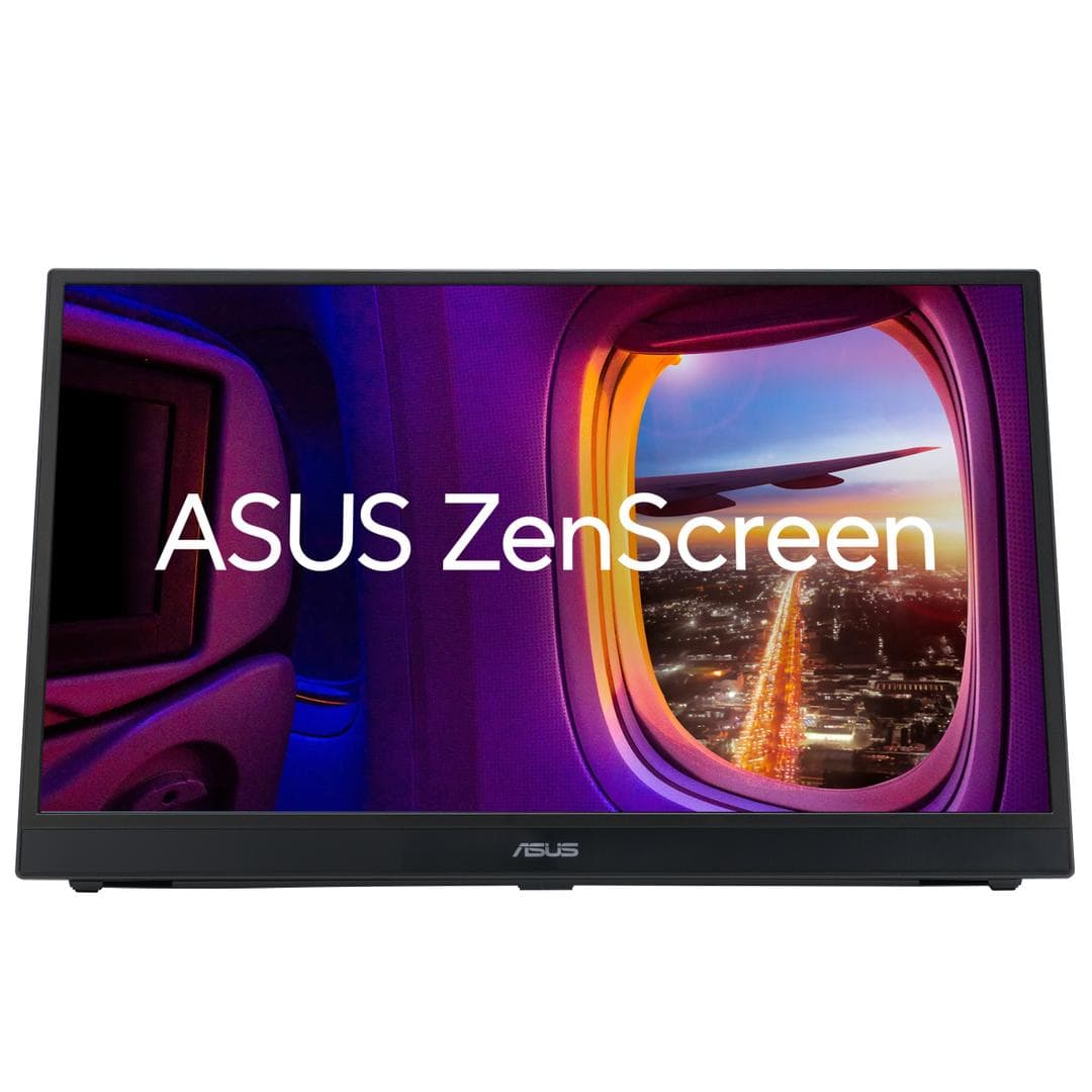 ASUS - LCD ASUS 17.3"" MB17AHG ZenScreen Portable USB-C Monitor 1920x1080p IPS 144Hz Matte Panel Kickstand
