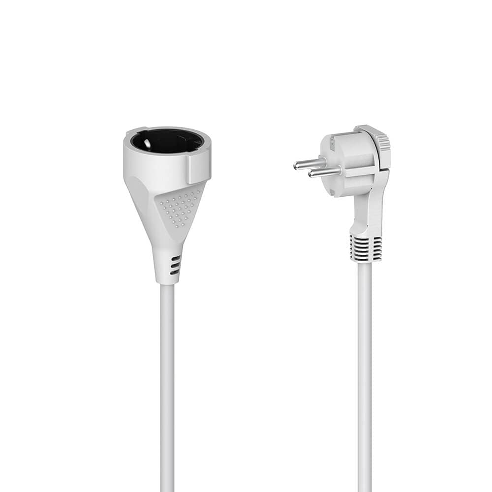 HAMA - Extension Cable Indoor White 5.0m