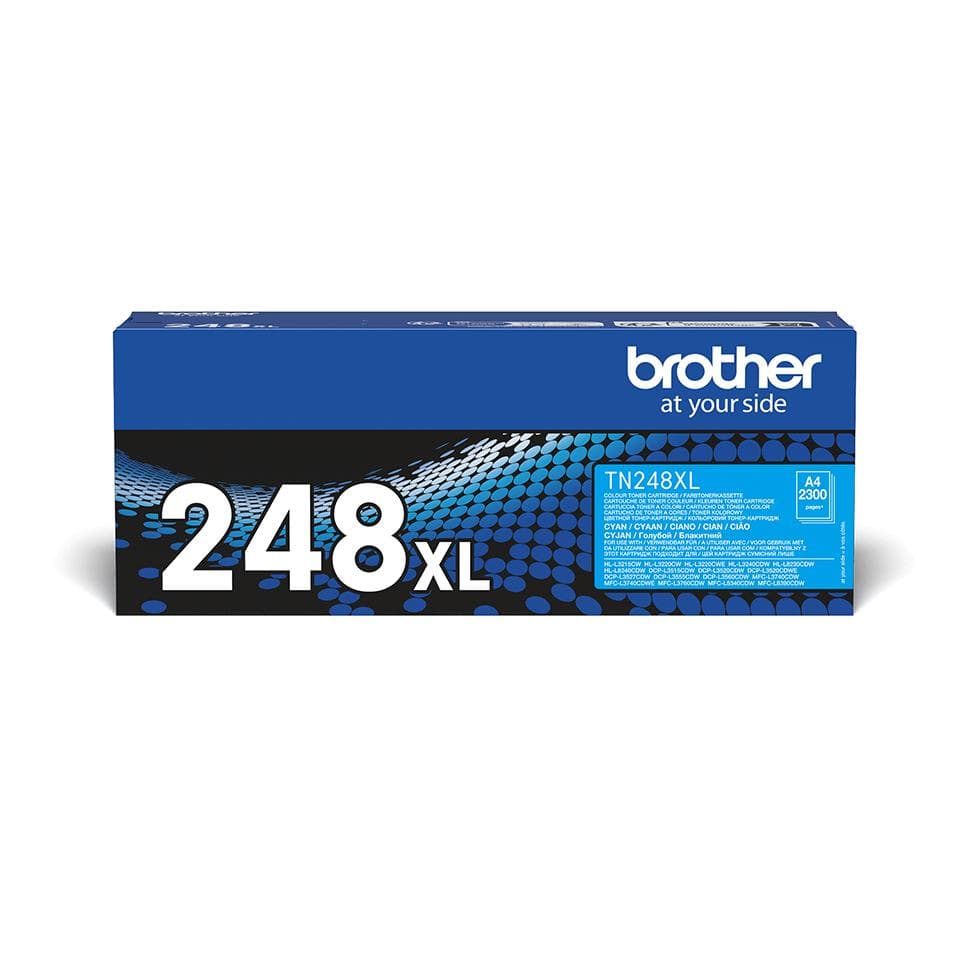 BROTHER - TN248XLC Cyan Toner Cartridge ISO Yield 2300 pages