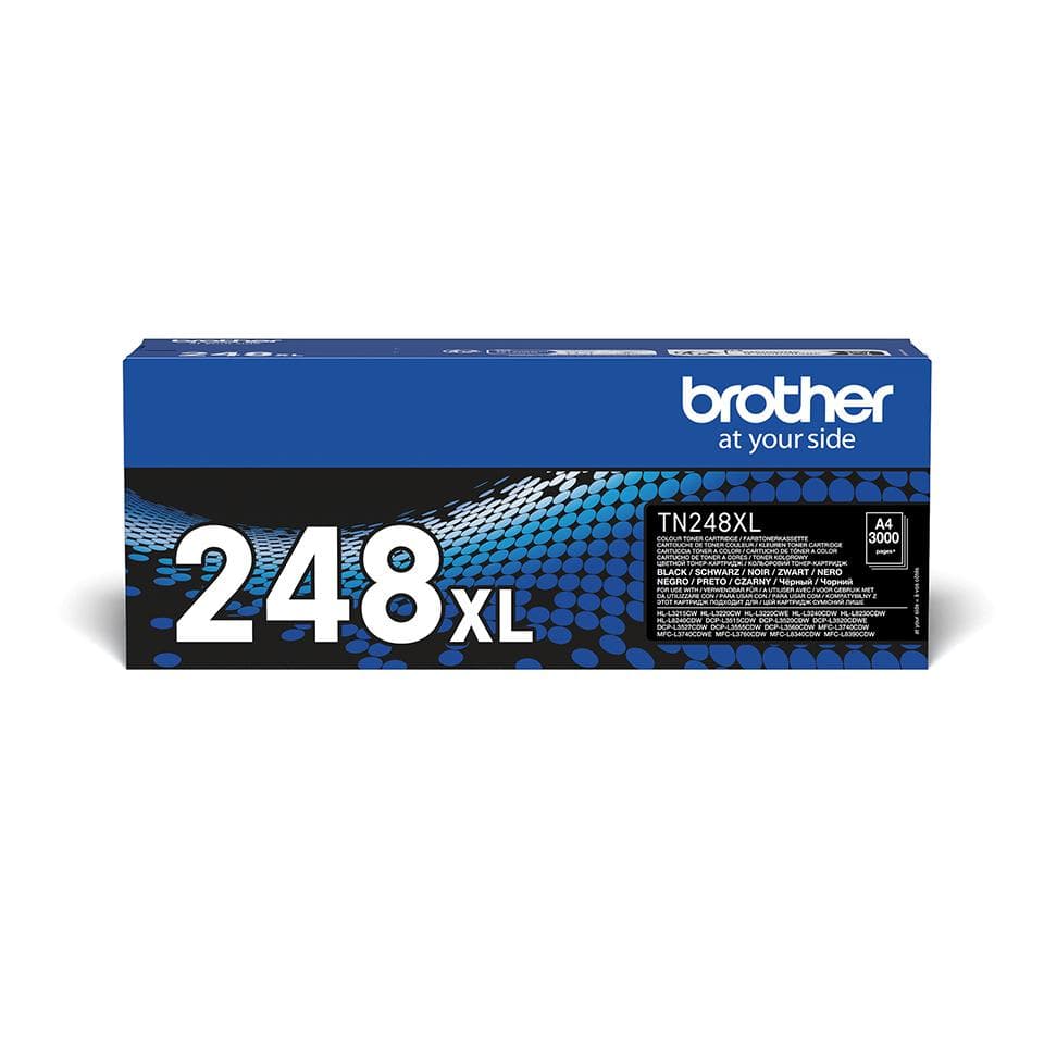 BROTHER - TN248XLBK Black Toner Cartridge ISO Yield 3.000 pages