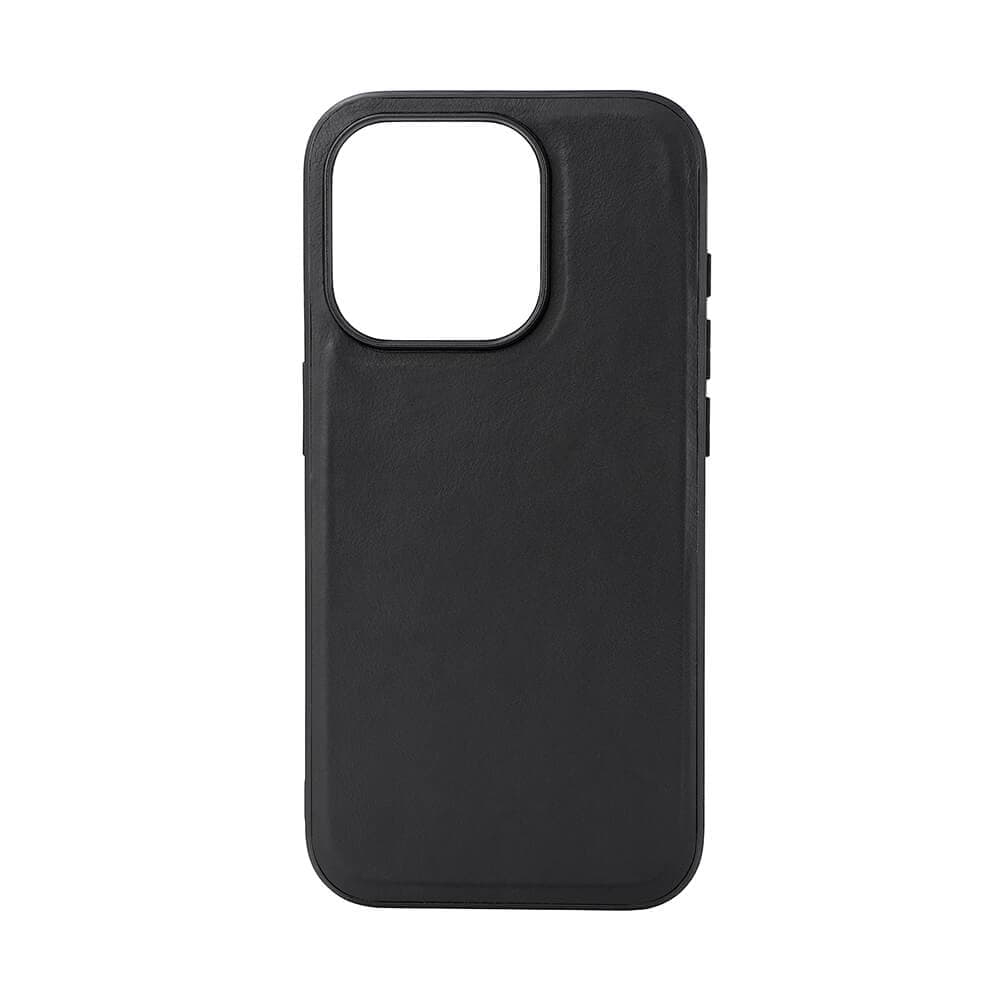 BUFFALO - Backcover Leather MagSeries iPhone 15 Pro 6,1" Black