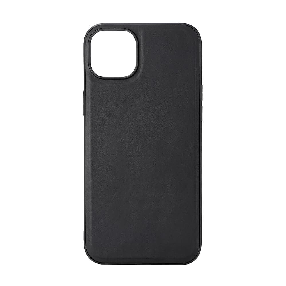 BUFFALO - Backcover Leather MagSeries iPhone 15 Plus 6,7" Black