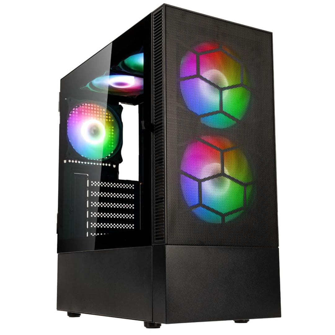 KOLINK - Observatory Mx Mesh Argb MIDI Tower Case Black Svart