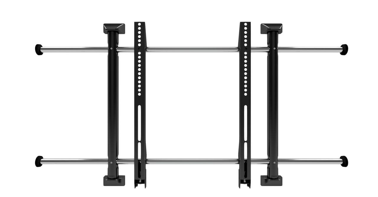 EDBAK - Universal Fixed Wall Mount Height adjustment | 43"-85" | 800x400