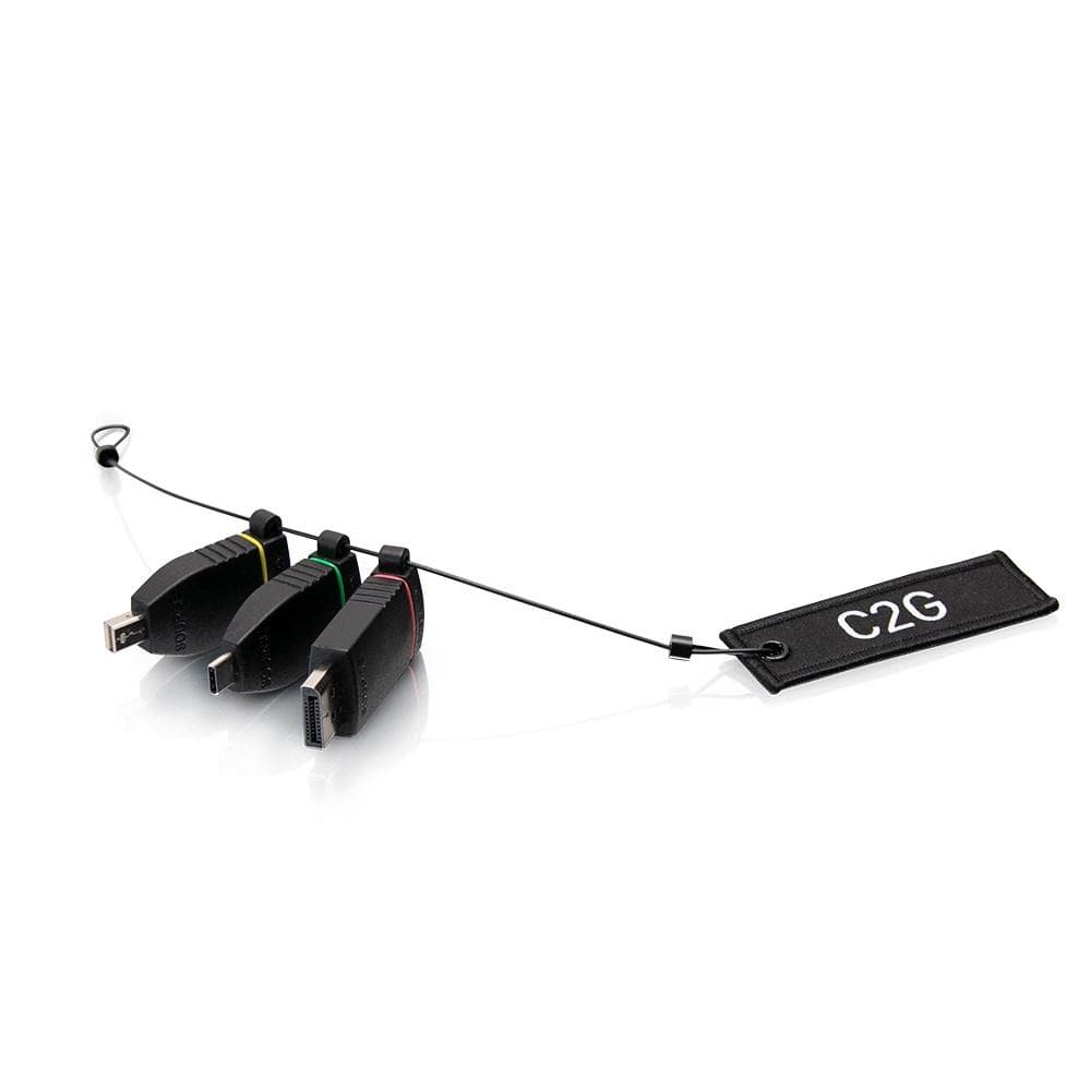 C2G - HDMI Adapter Ring Mini DP DP USB-C 4K