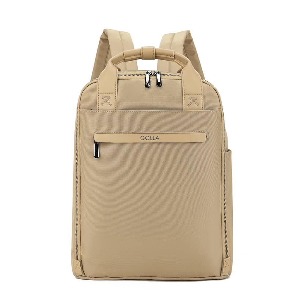GOLLA - Backpack Orion 13 litres Nylon and PU 15.6" Coffee