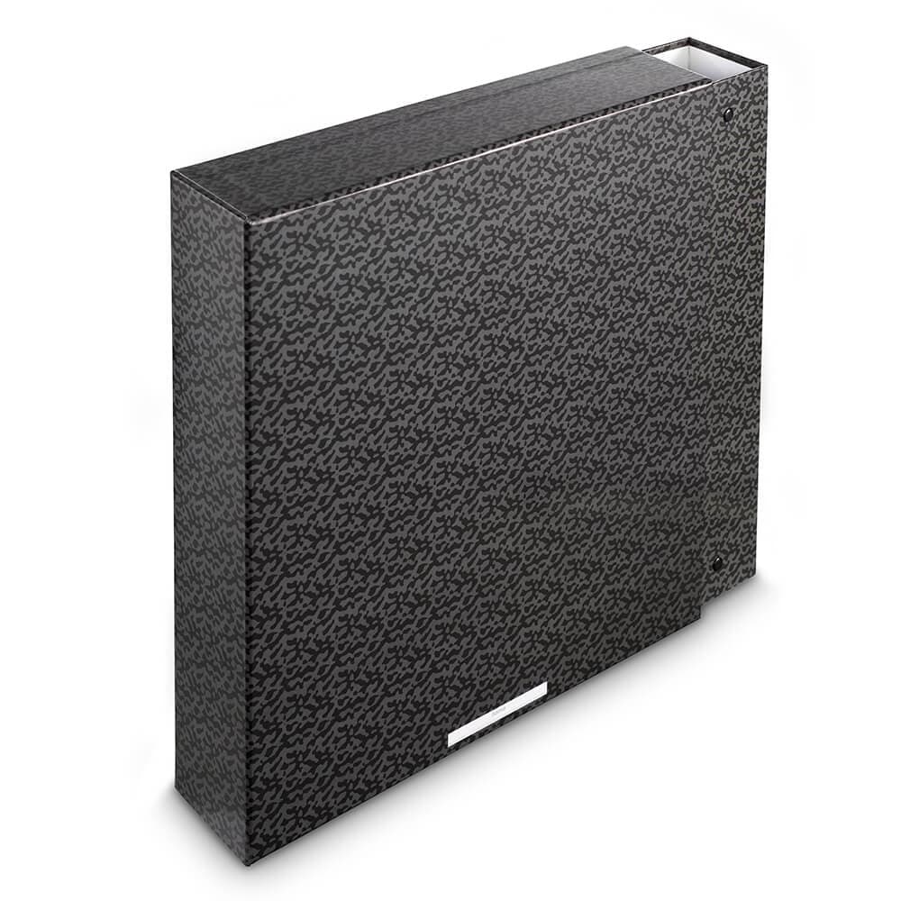 HAMA - Folder 4-D Ring Mechansim Black/Grey