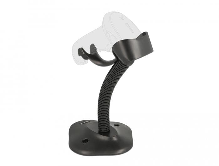 DELOCK - Barcode Scanner stand with holder flexible black