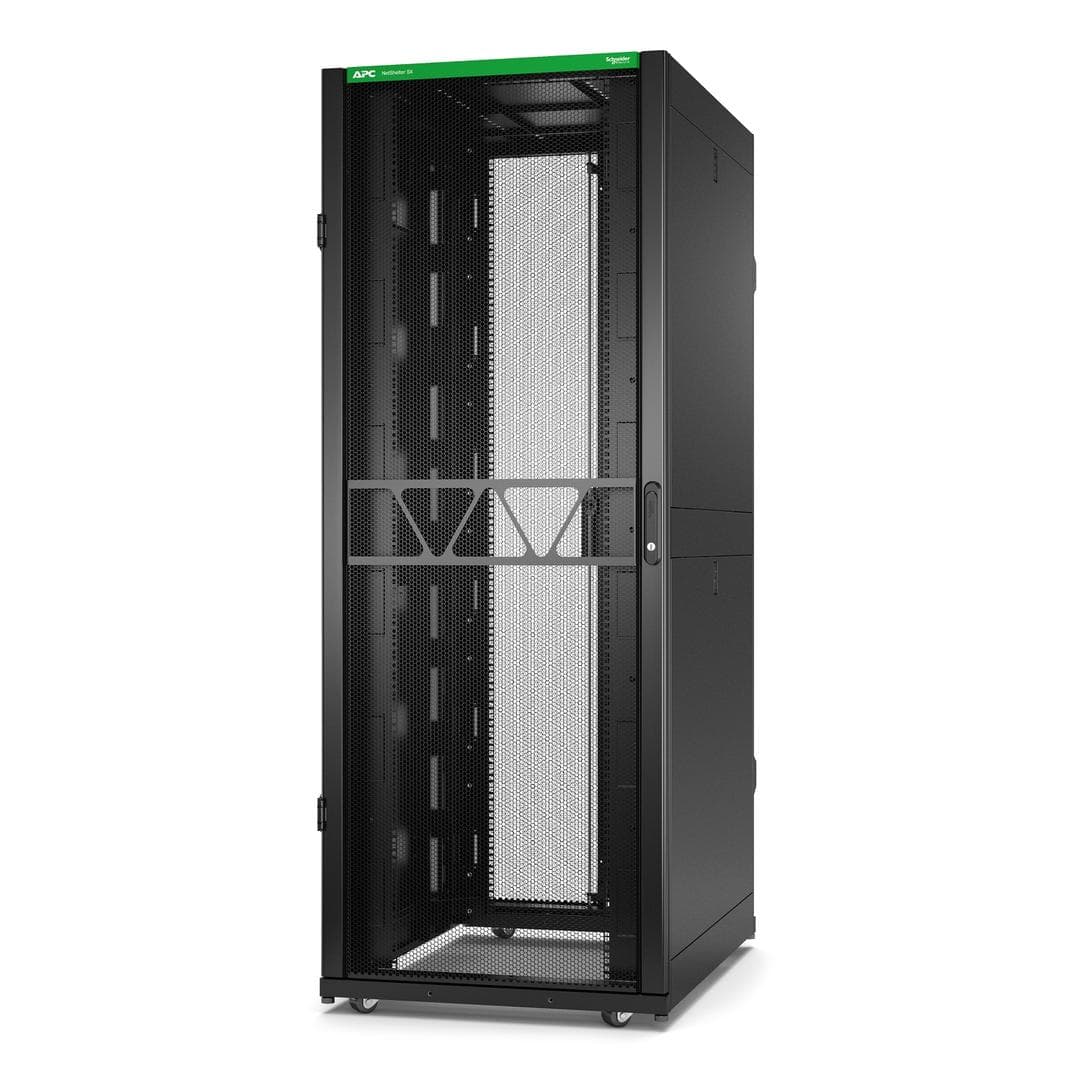 APC - NetShelter SX Server Rack Gen 2 42U 1991H x 750W x 1070D mm w/ Sides Black