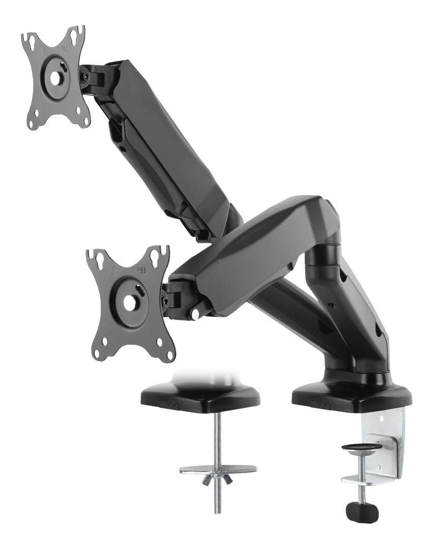 DELTACO - ARM-1300 Desk mount dual gas spring 13-27 13kg