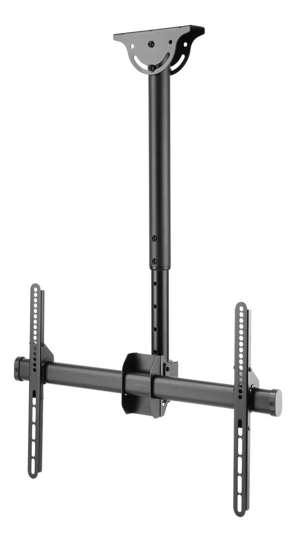 DELTACO - Office Telescopic Single TV Ceiling, 560mm-910mm,50kg,37"-70"