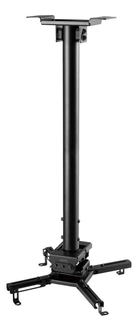 DELTACO - Office Projector Adjustable Ceiling mount, 745mm-1145mm, 35kg