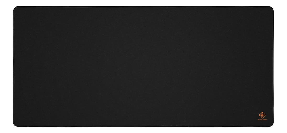 DELTACO - DMP450 XL Mousepad, 900x400x4mm, stitched edges, black