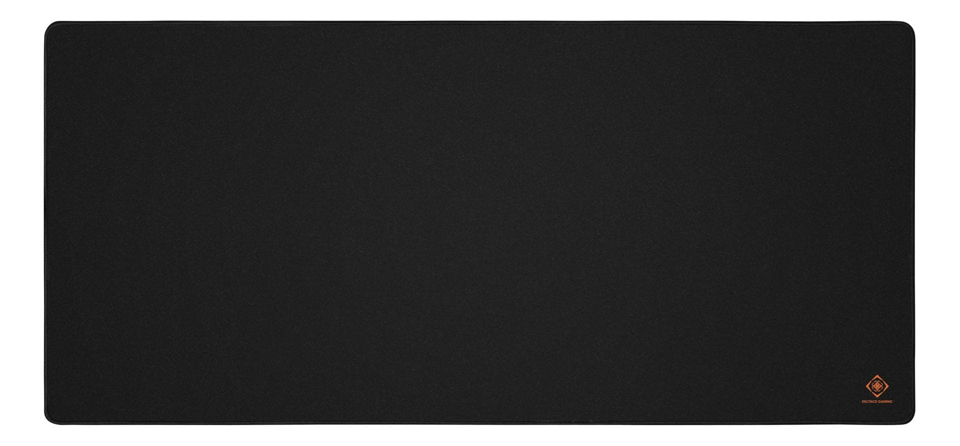DELTACO - DMP450 XL Mousepad, 900x400x4mm, stitched edges, black