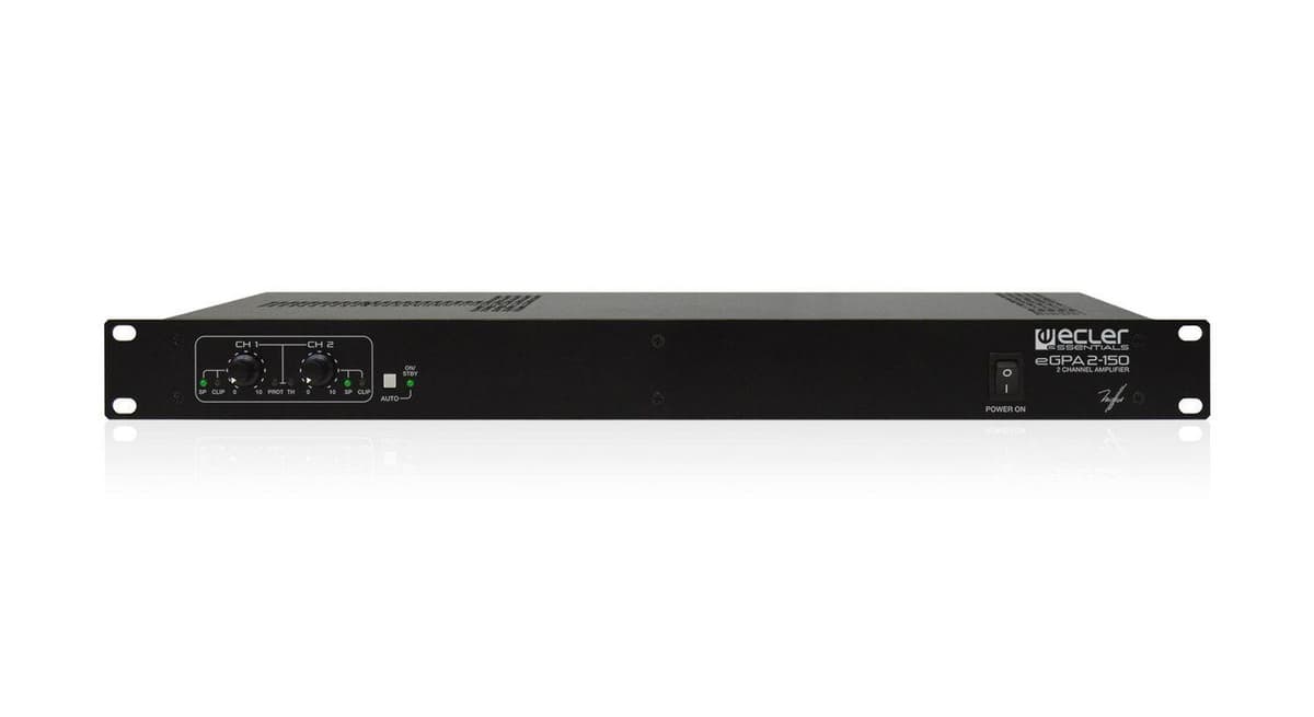 ECLER - 2x150 W ESSTL amplifier