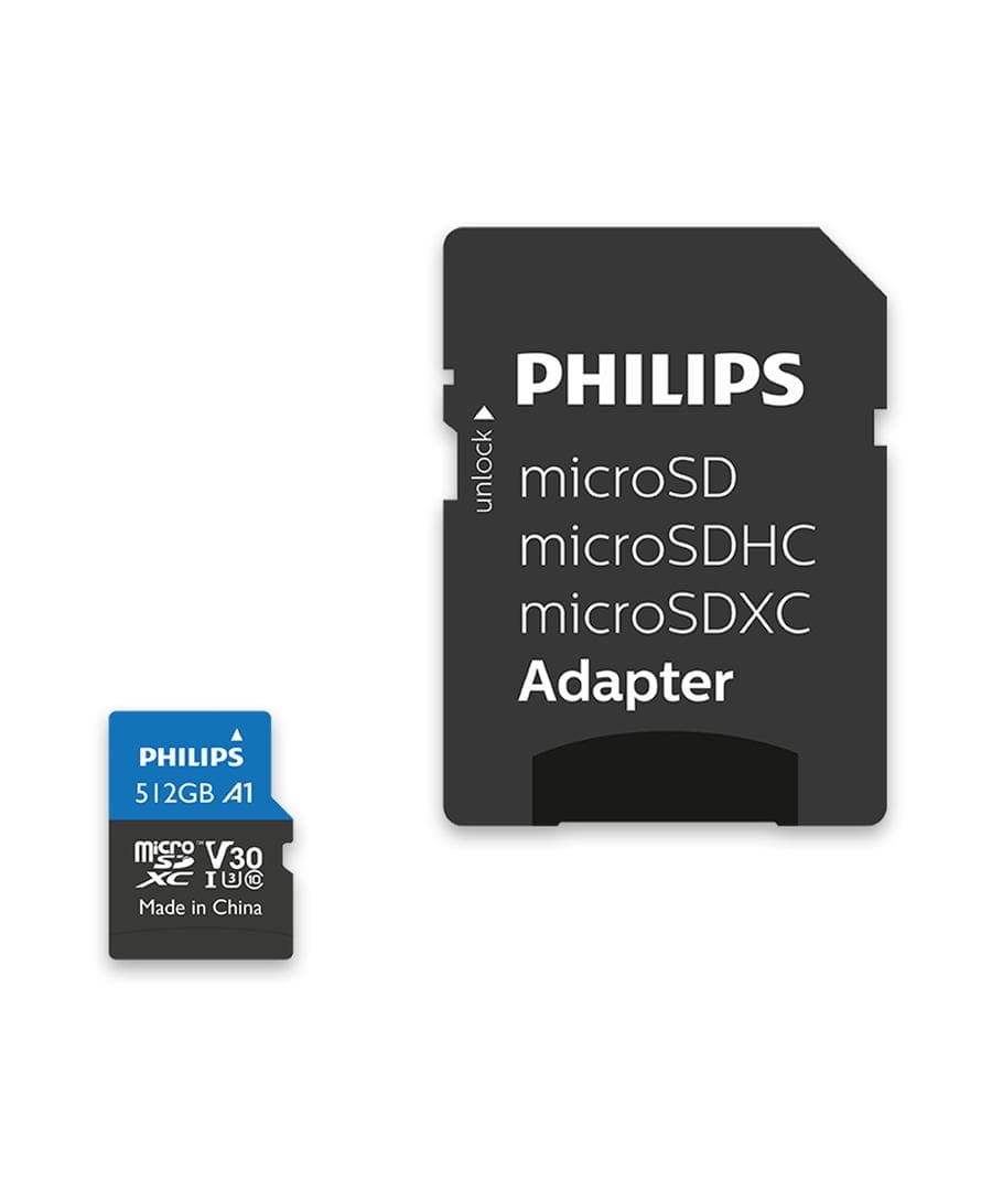 Philips - Memory Card 512 Gb Microsdhc