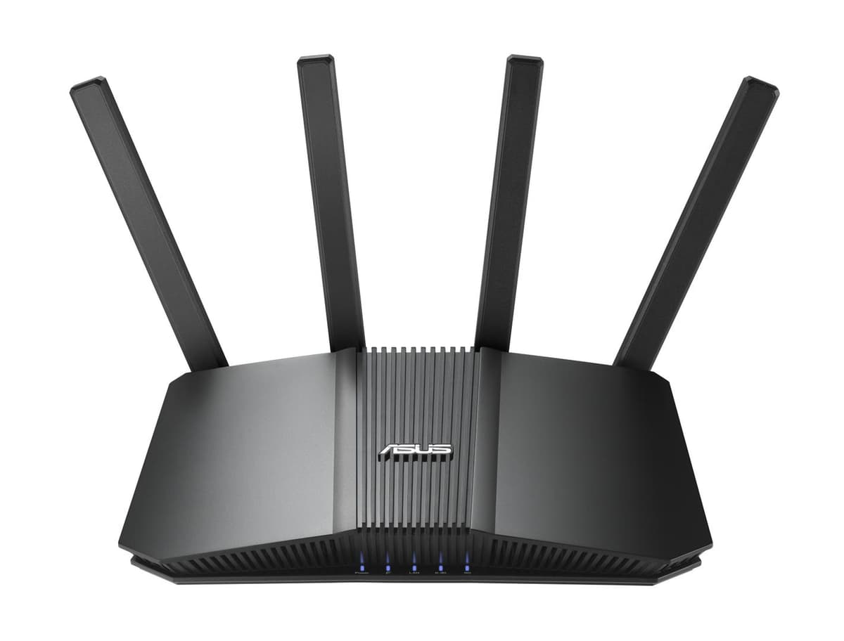 ASUS - RT-BE58U Expandable Dual-Band WiFi 7 802.11be Smart AiMesh Router 3600Mbps 2.5G port up to 3 SSIDs for IoT devices