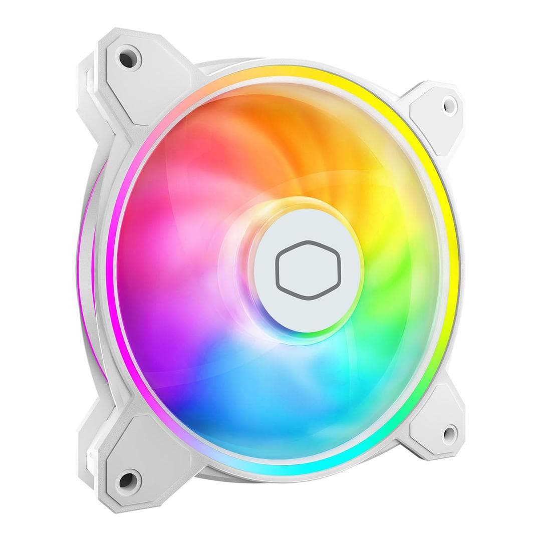 Cooler Master - MasterFan MF120 Halo2 White Edition