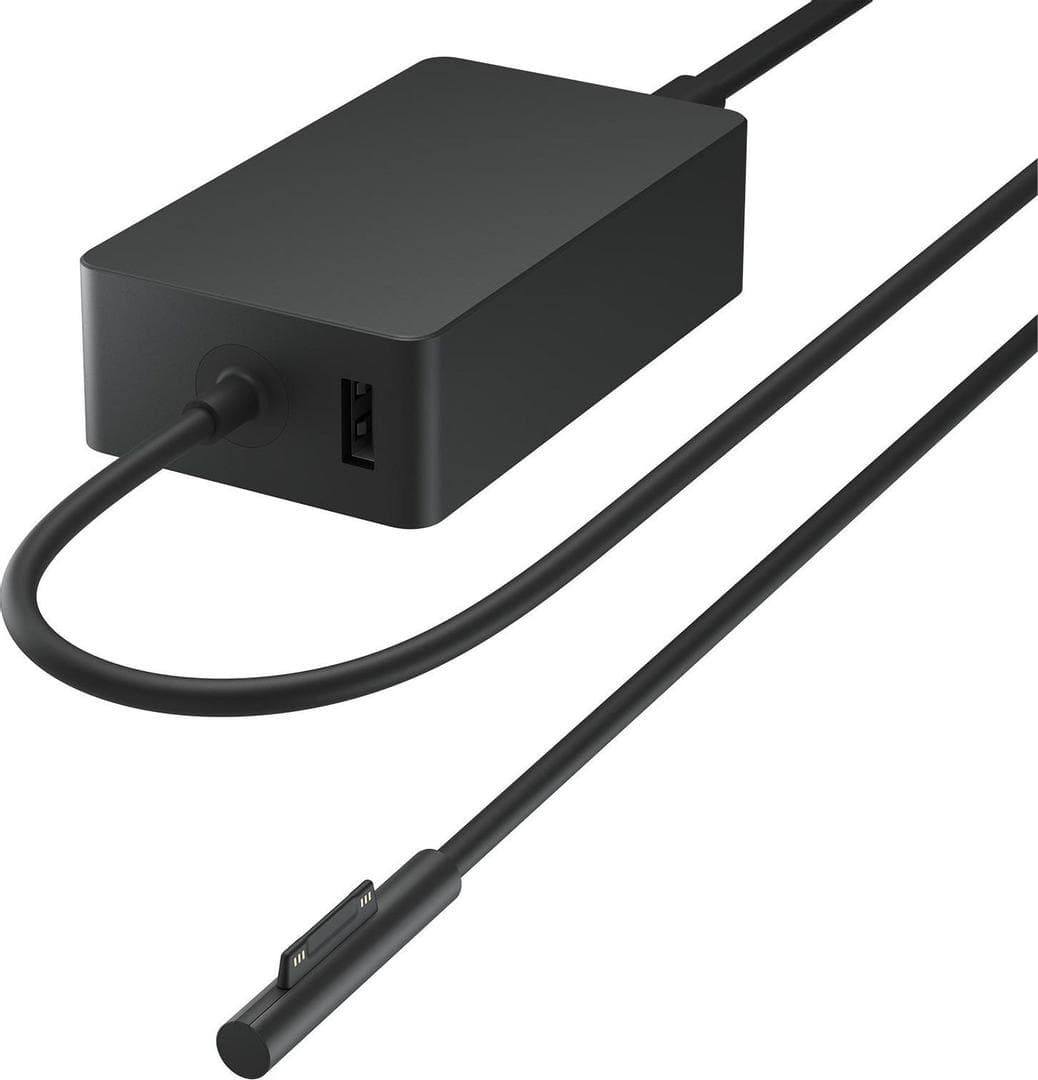 Microsoft - MS Srfc 65W PSU SC DA/FI/NO/SV Nordic Black