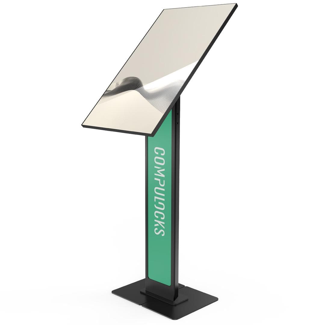 COMPULOCKS - Bbl VESA Floor Stand Up to 32 Inches BK
