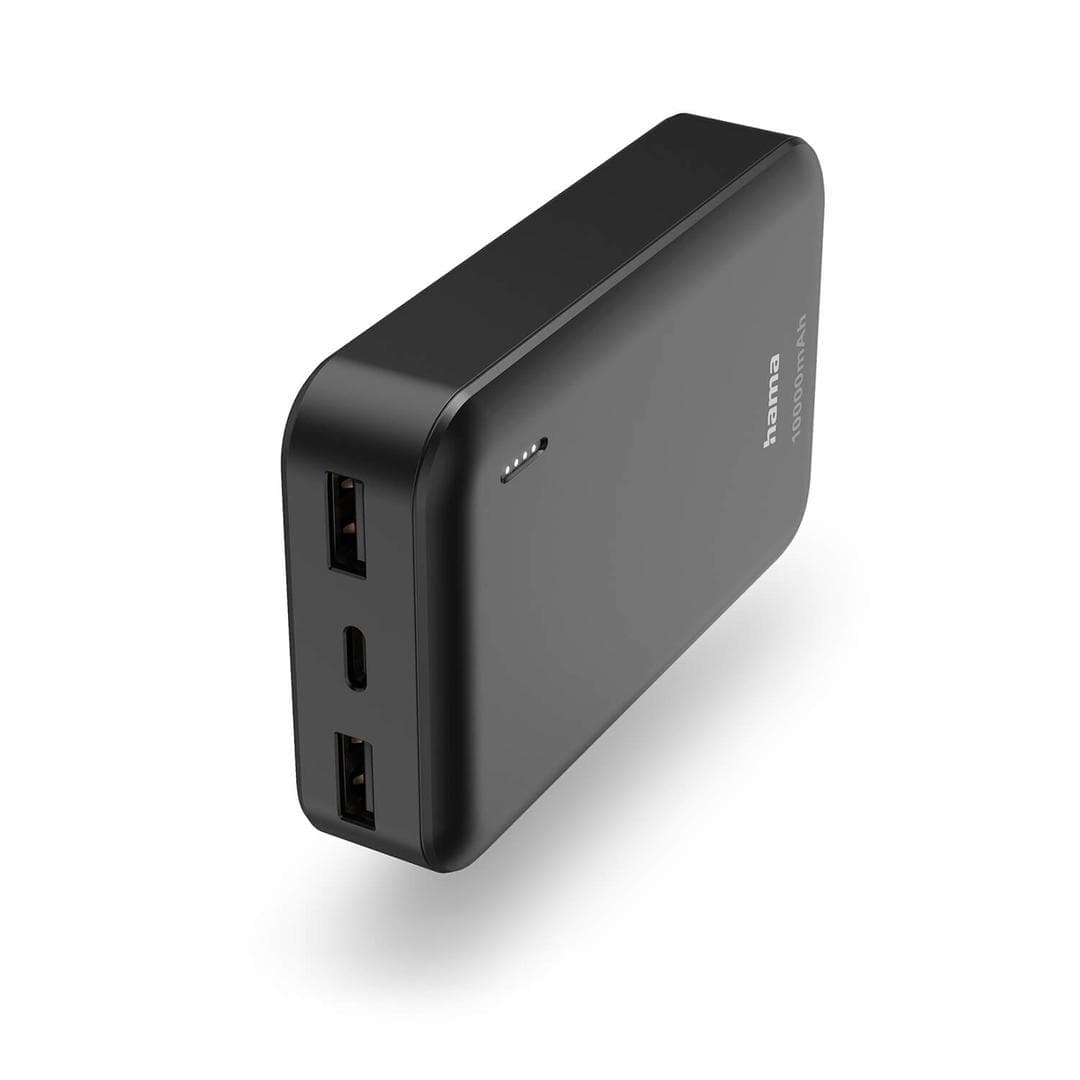 HAMA - Powerbank 10000mAh 2xUSB-A Anthracite