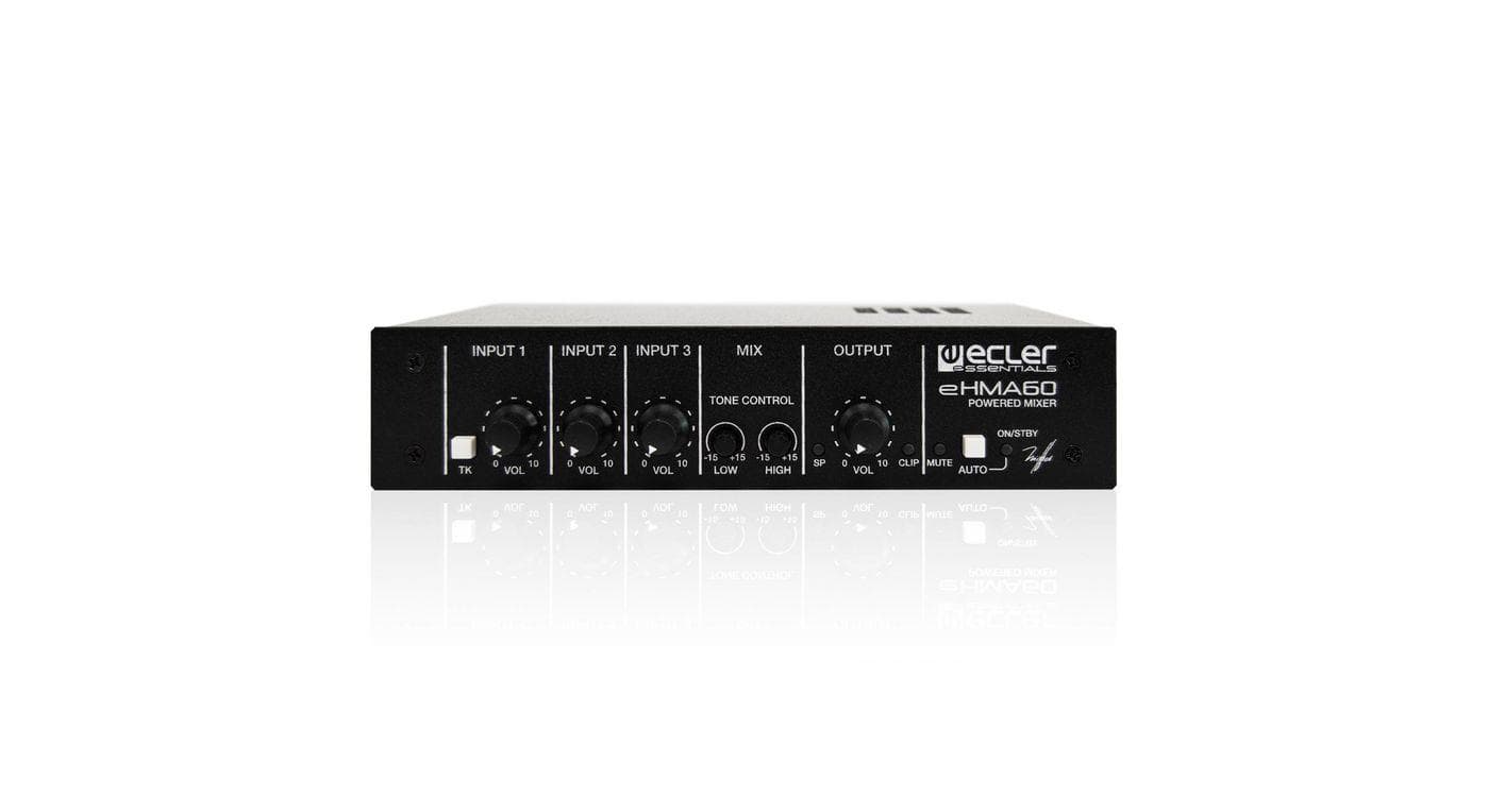 ECLER - 1x60W 100V mixer amp ESSTL
