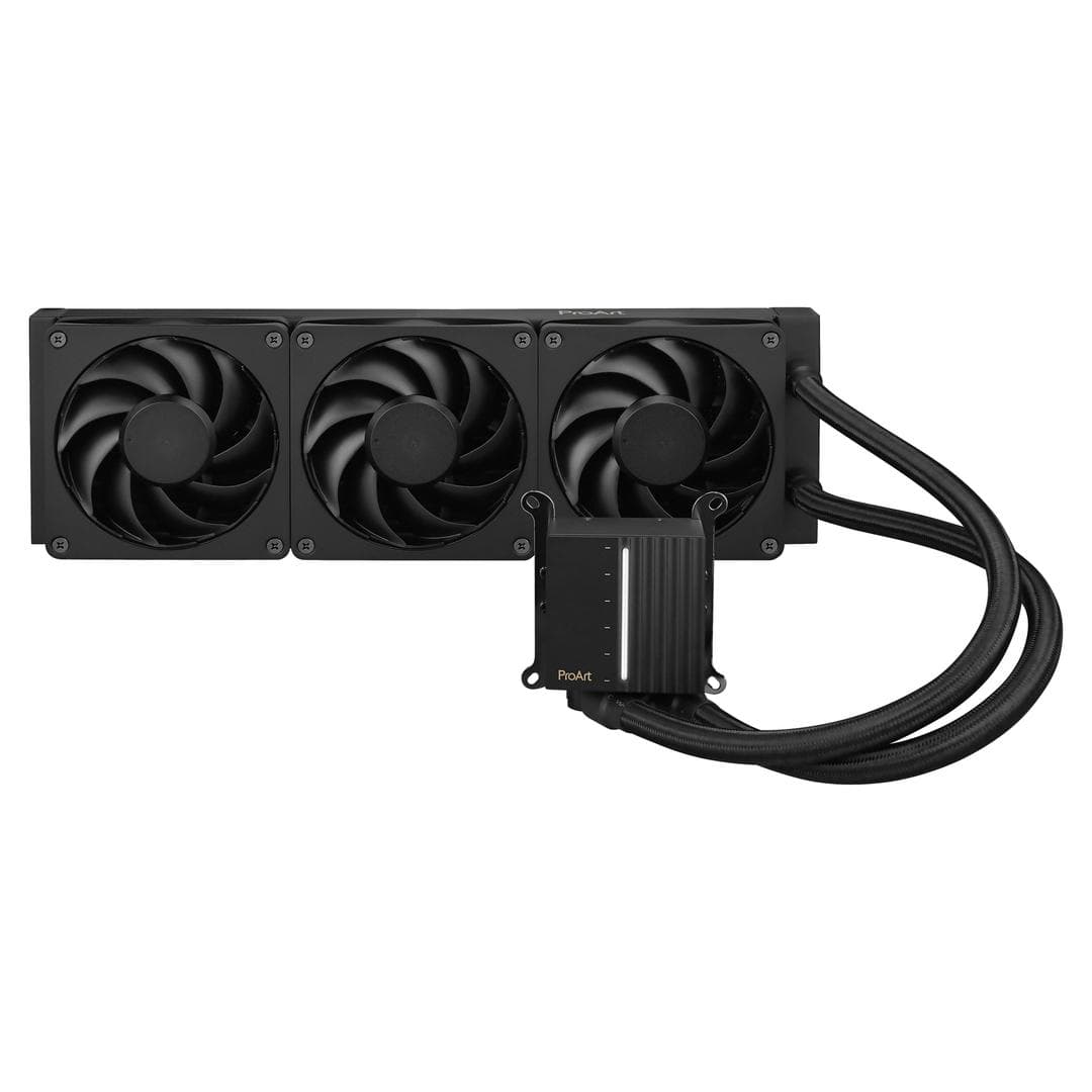 ASUS - ProArt LC 360 AiO Water Cooler with 3x120mm Alphacool Apex Stealth Metal Power Fans