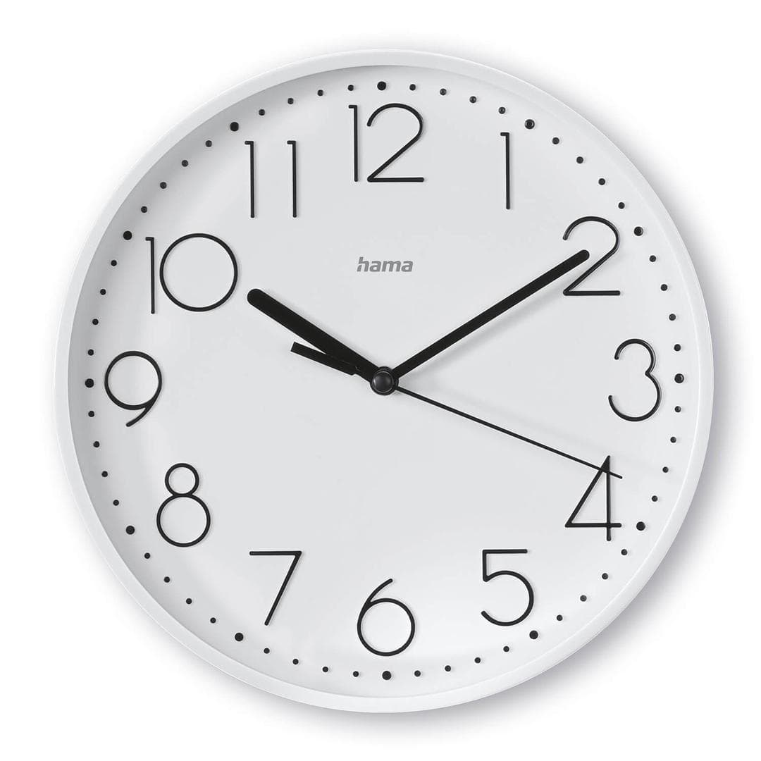 HAMA - Wall Watch Salina White