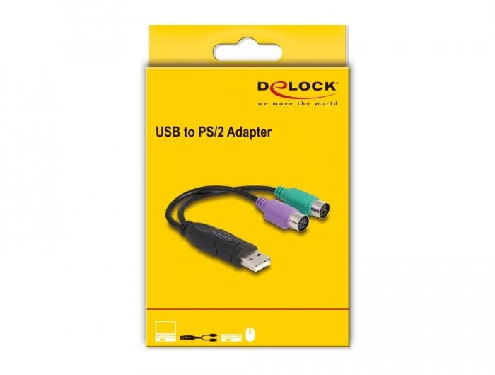 DELOCK - USB to PS/2 Adapter