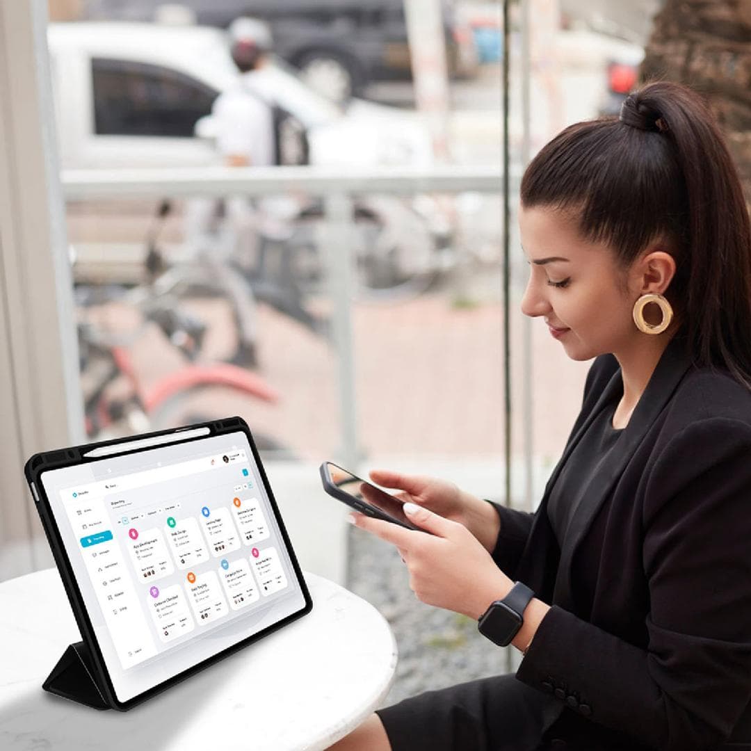 4smarts - Folio Case Basic for iPad Air 13" (M2, 2024)