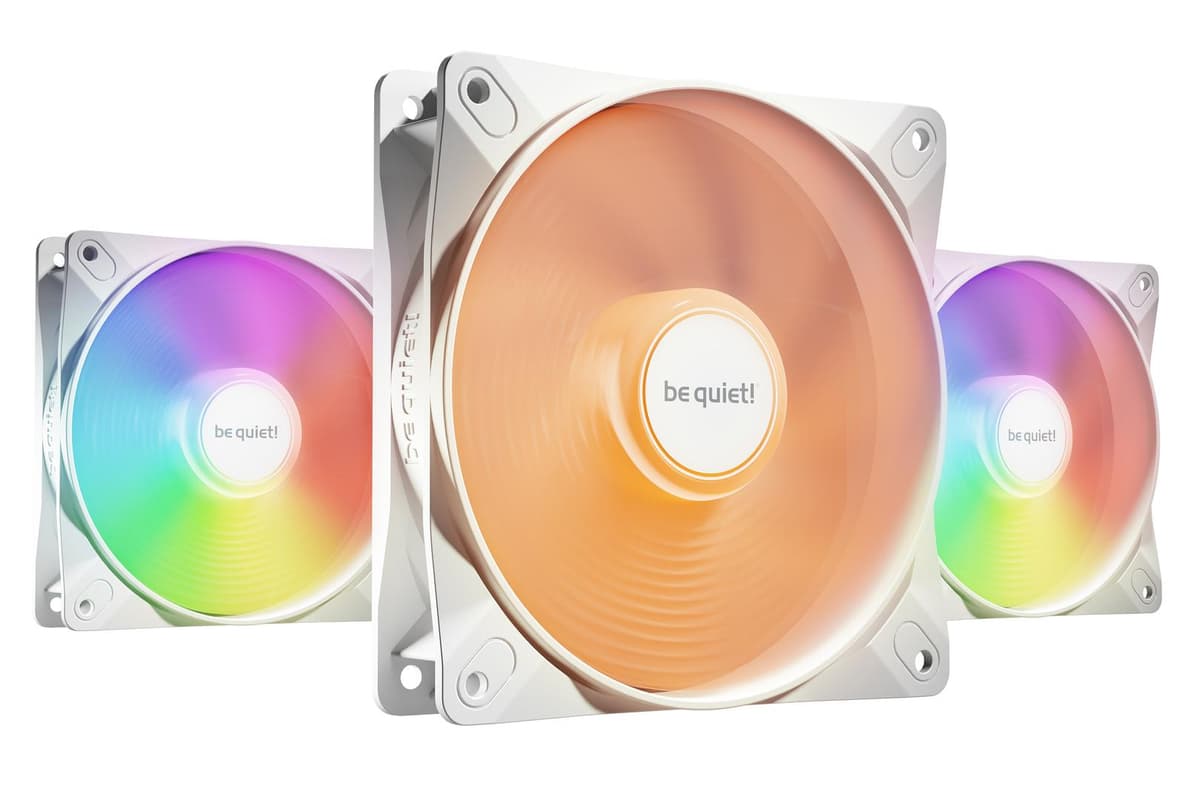 BE QUIET! - BE QUIET LIGHT WINGS LX 120mm PWM White Triple-Pack 