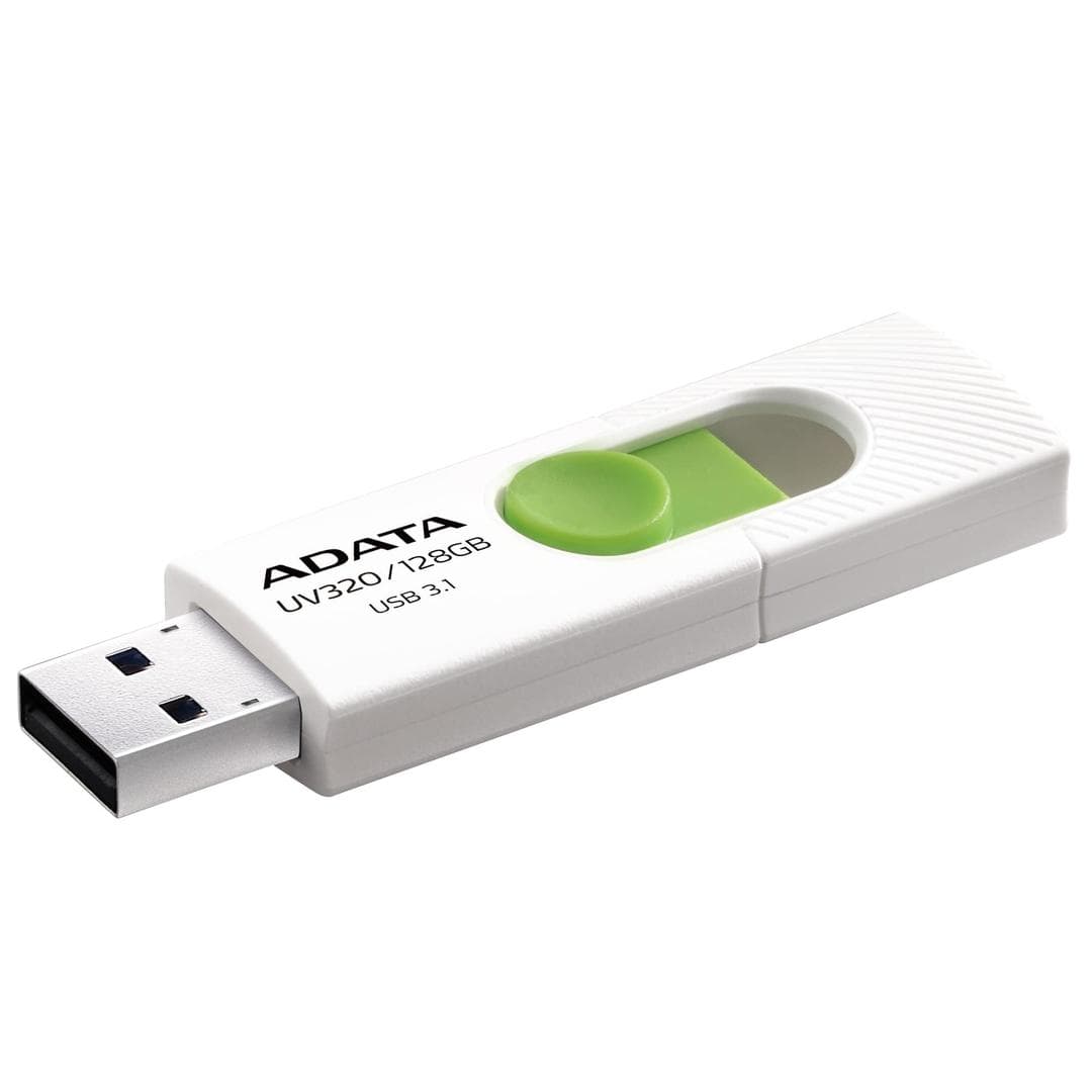 A-DATA - 128GB UV320 USB 3.1. White/Gr.