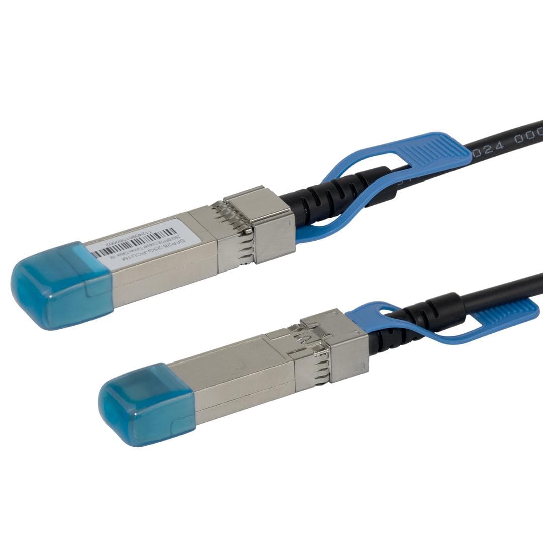 DELTACO - SFP28 to SFP28 25G DAC cable 1m, Passive, Generic, 30AWG
