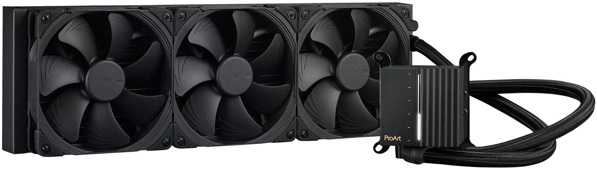 ASUS - ProArt LC 420 AiO Water Cooler with 3x140mm Noctua NF-A14 industrialPPC-2000 Radiator Fans