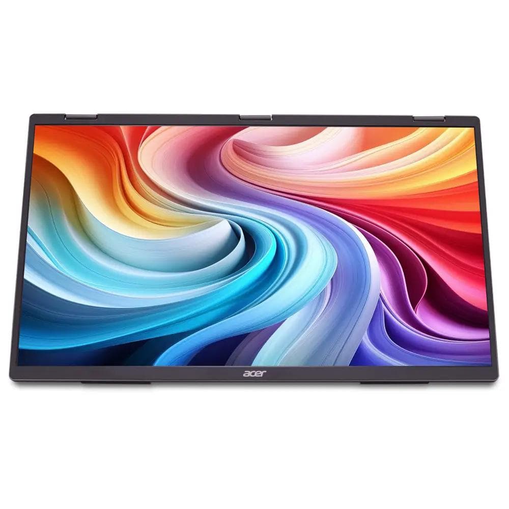 ACER - PD193QEbmiuux 18.5inch Dual Portable IPS 100Hz 16:9 4ms GTG 250nits HDMI 2xType-C MM Audio out AdaptiveSync EU Black