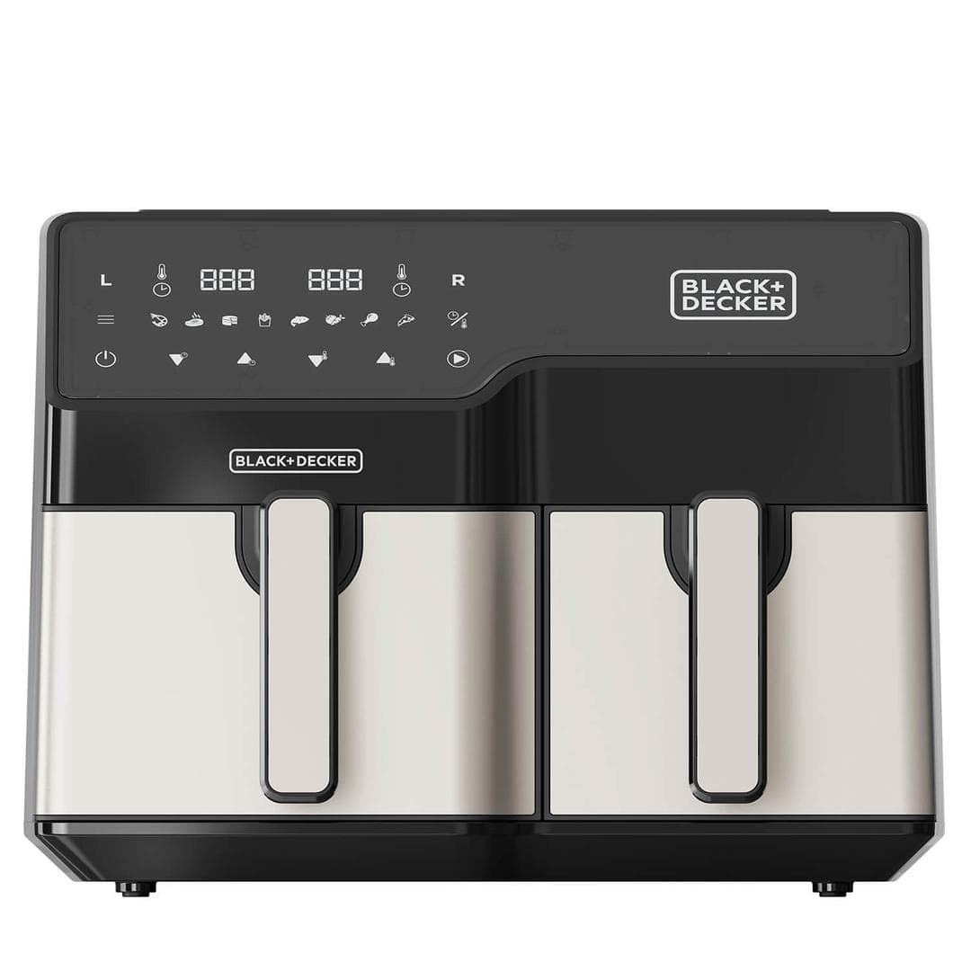 BLACK&DECKER - Air Fryer Dual Basket 2500W
