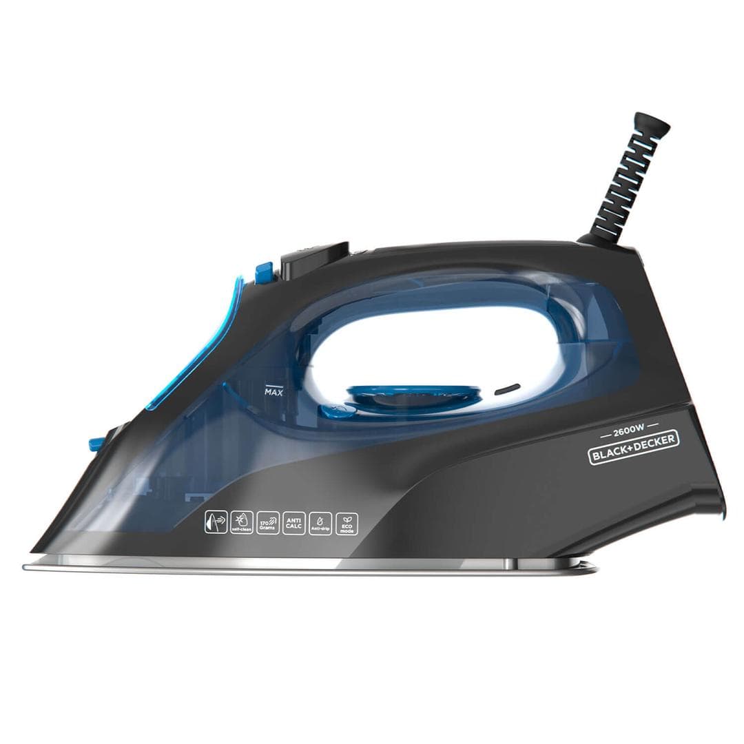 BLACK&DECKER - Steam Iron 2600W  Blue